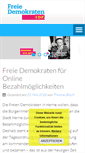 Mobile Screenshot of fdp-herne.de